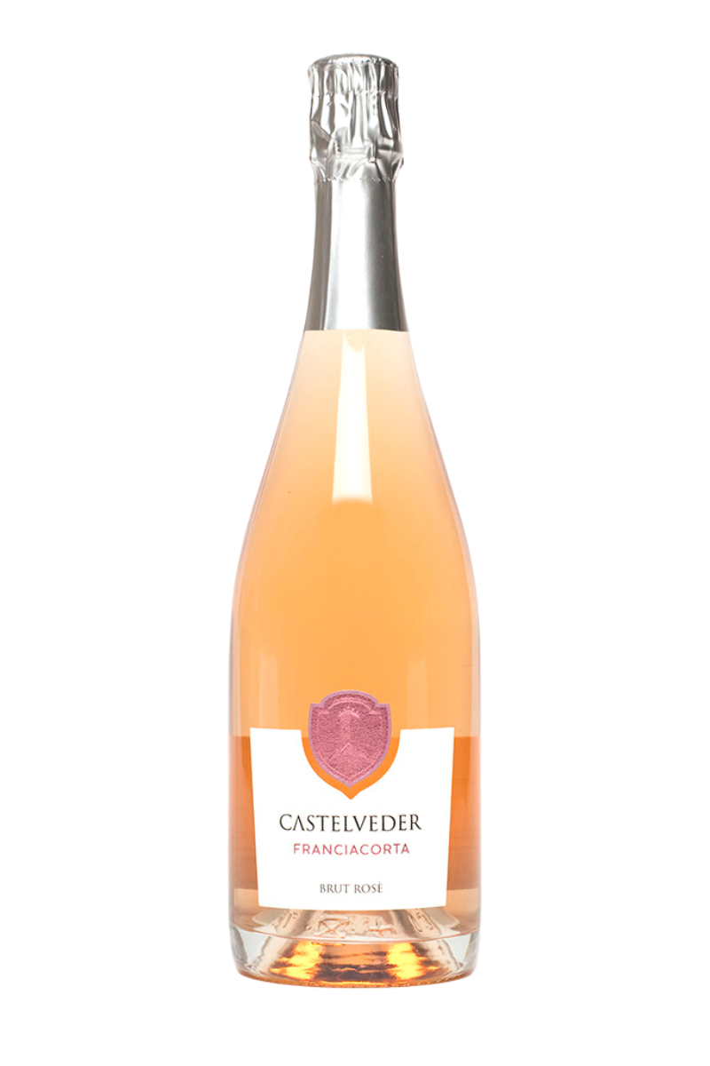 Franciacorta DOCG Brut Rose Castelveder Wine at Home