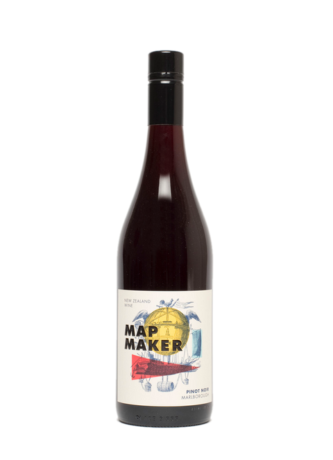 Pinot Noir 2016 Map Maker - Wine at Home