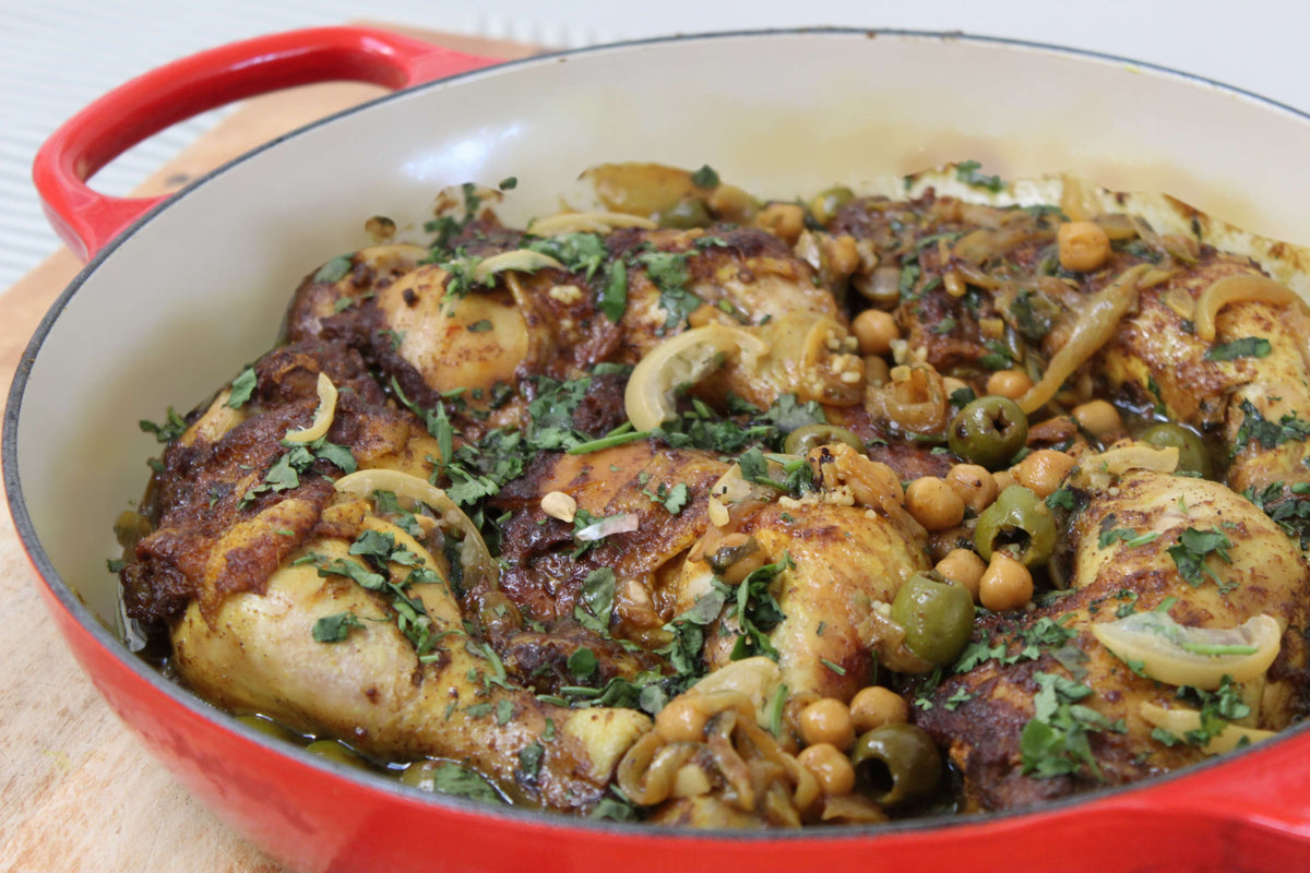 Luc's Chicken & Chickpea Tagine