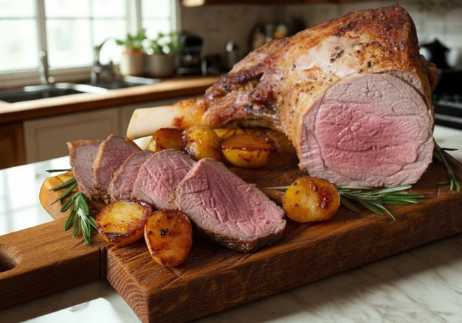 Perfectly simple Roast Lamb