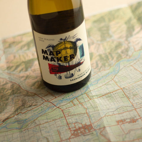 Map Maker Wines from New Zealand