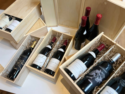 Wooden Wine Gift Boxes - available in 3 sizes