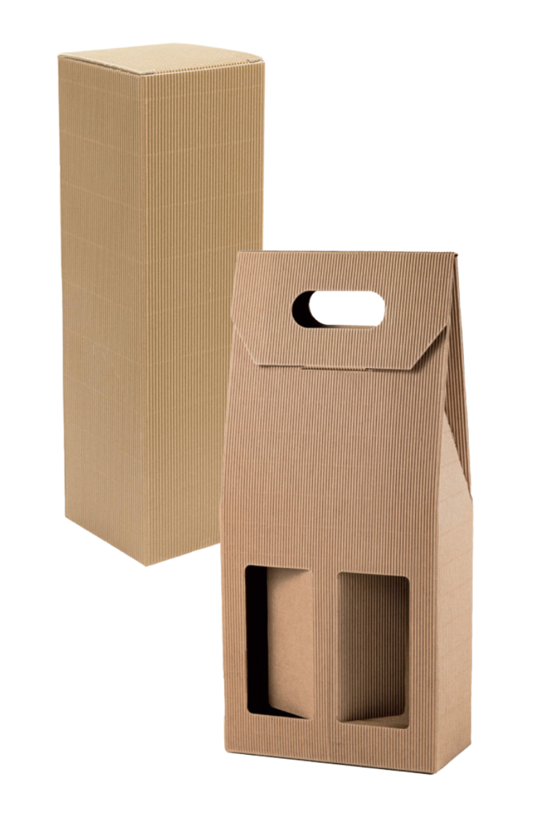 Gift boxes for wine bottles - available in 2 sizes