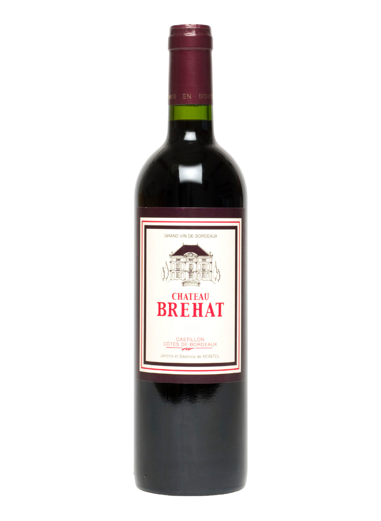 Castillon Côtes de Bordeaux AOC 2016, Château Bréhat