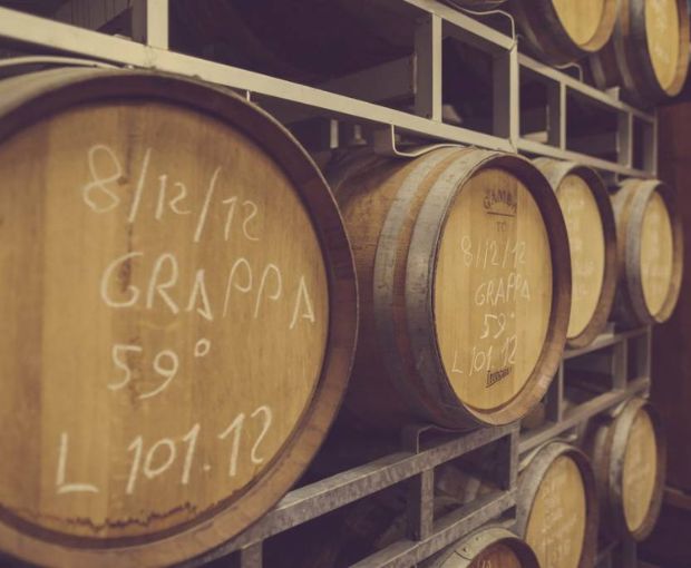 Grappa aged in Port Barrels single vintage casks 2004, Dellavalle
