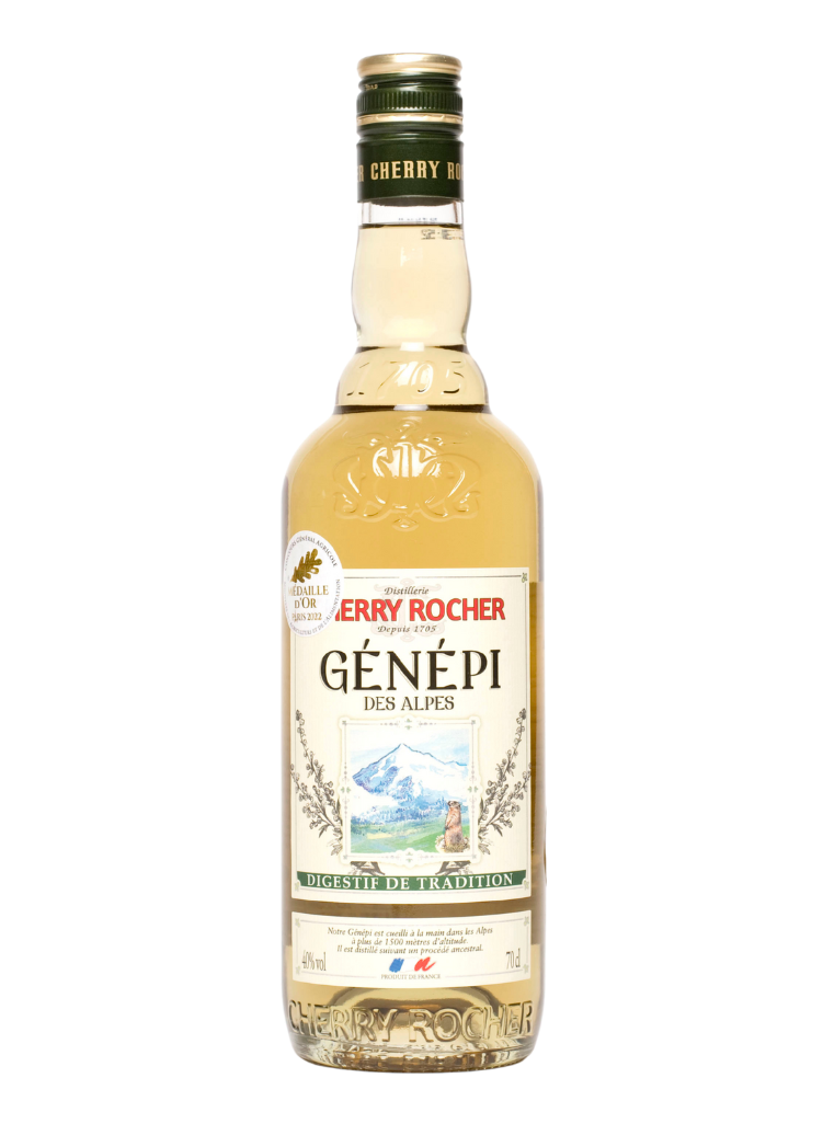 Liqueur Genepi des Alpes, Cherry Rocher