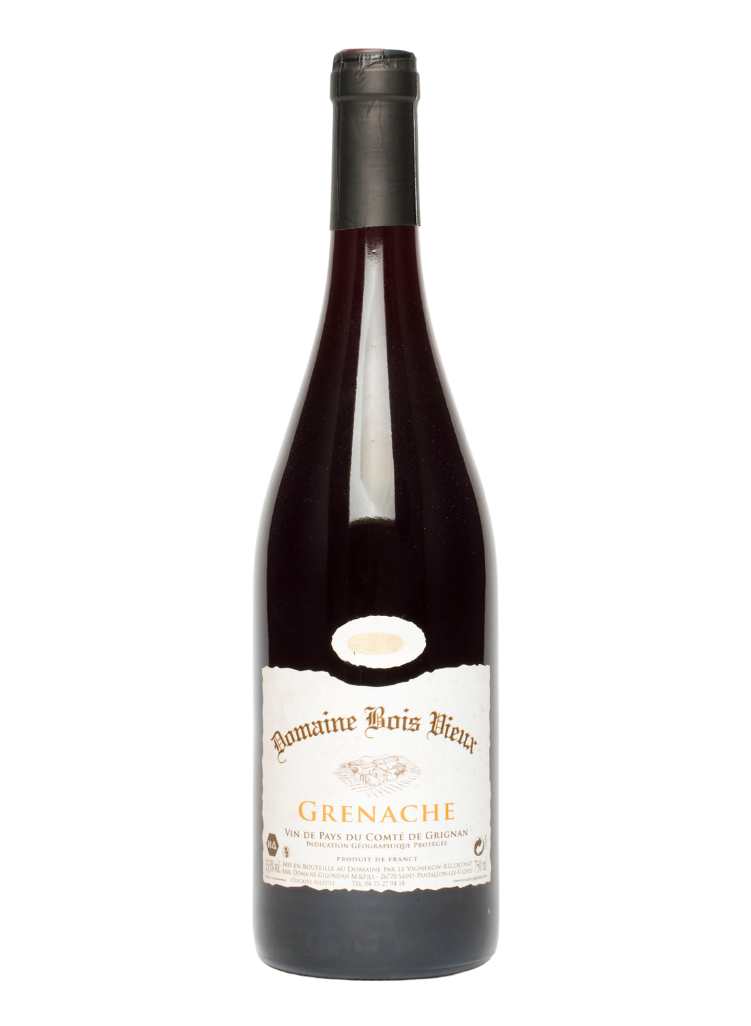 Grenache VdP du Comté de Grignan 2023, Domaine Bois Vieux