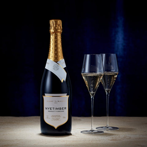 Nyetimber Blanc de Blanc  available at Wine at Home UK