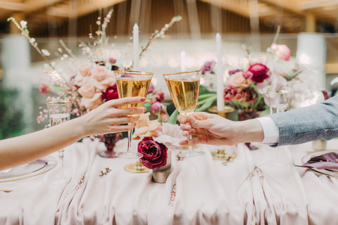 Wedding wine, champagne for weddings, white wine for weddings