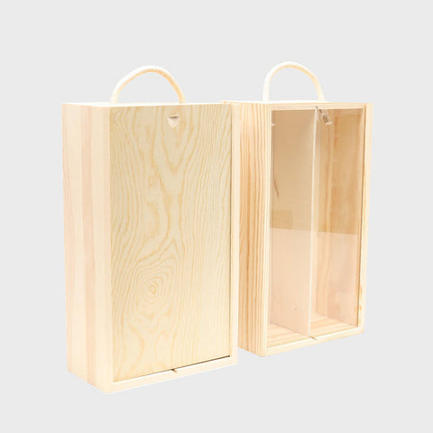 Wooden Wine Gift Boxes - available in 3 sizes