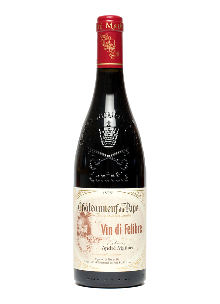 Chateauneuf-du-Pape AOC Vin di Félibre , Domaine Andre Mathieu
