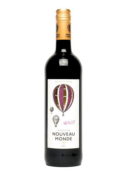 Monde at Home 2021, Wine Pays IGP d\'Oc Nouveau – Merlot