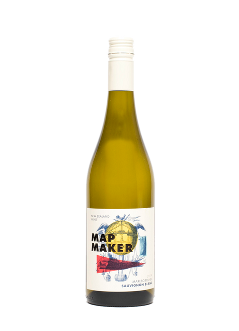 Sauvignon Blanc Marlborough 2019 Map Maker - Wine at Home